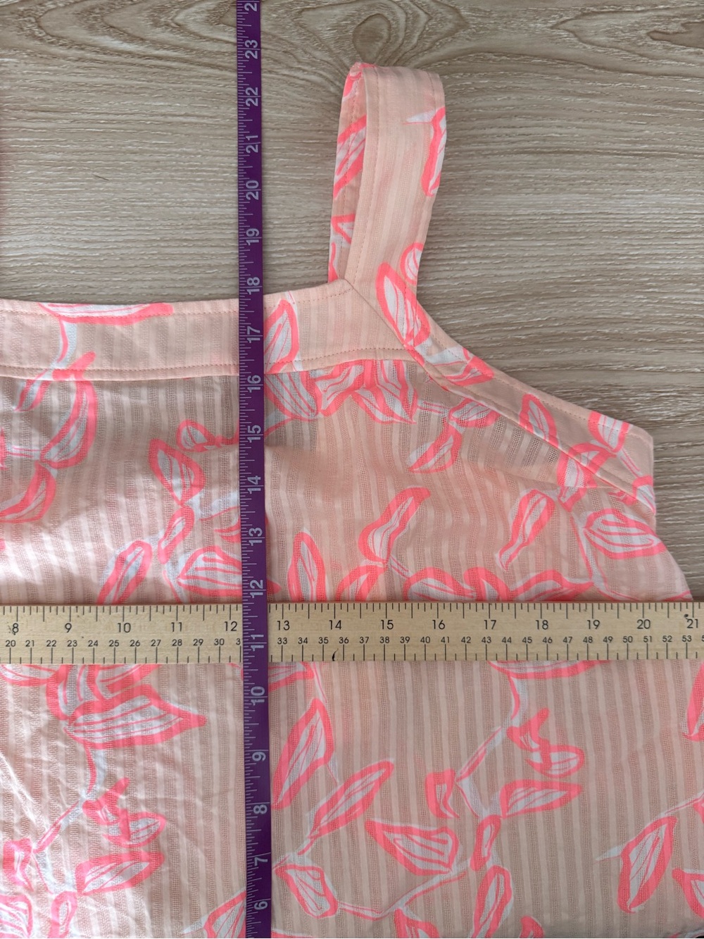 Carve Designs XL Jacey Babydoll Tank Top Jade Relaxed Peachy Orange Sheer Beach - Picture 6 of 6